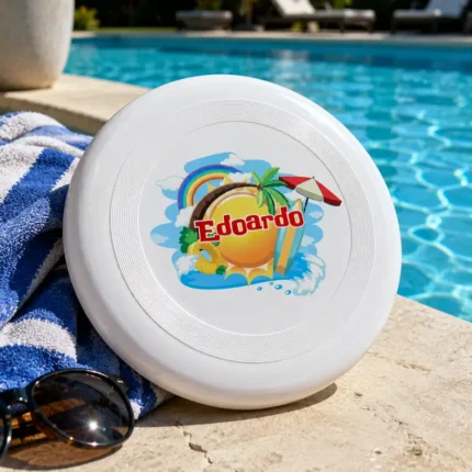 Frisbee personalizzato con foto nome o grafica