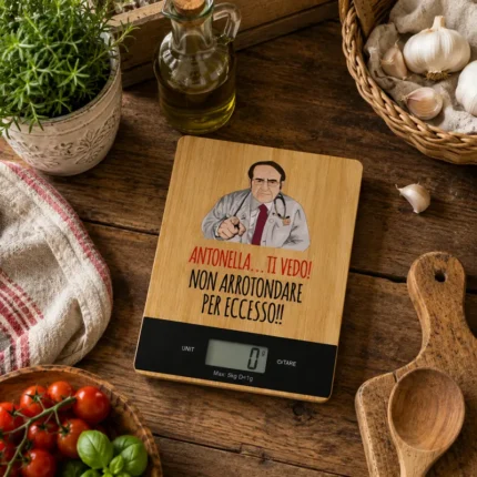 Bilancia da cucina regalo personalizzato per chi ama cucinare