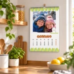 Calendario personalizzato 2027 tema animaletti