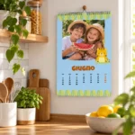 Calendario personalizzato con foto per bambini