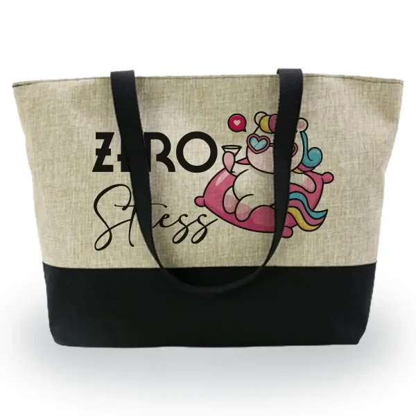 Borsa mare in juta